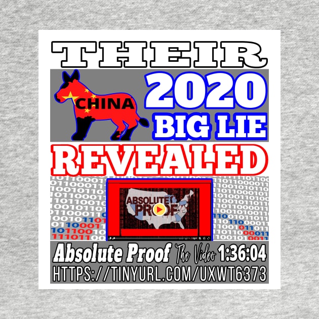 Trump 2020 Big Lie Revealed | Design That Commemorates the November 3rd Movement by KathyNoNoise